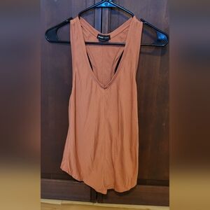 Prana tank top, small, orange
